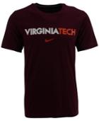 Nike Men's Virginia Tech Hokies Wordmark T-shirt
