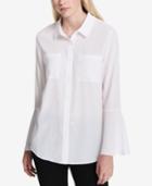 Calvin Klein Bell-sleeve Shirt
