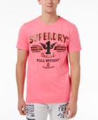 Superdry Men's Full Weight Graphic-print Logo Cotton T-shirt