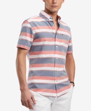 Tommy Hilfiger Men's Donahue Stripe Pocket Shirt
