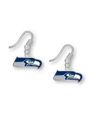 Aminco Seattle Seahawks Logo Earrings