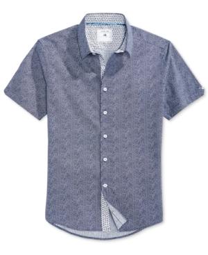 Level 10 Men's Short Sleeve Woven Button-front Shirt
