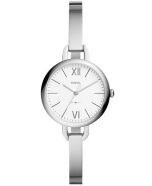 Fossil Women's Annette Stainless Steel Bangle Bracelet Watch 30mm