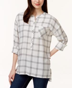 G.h. Bass & Co. High-low Printed Blouse