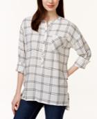 G.h. Bass & Co. High-low Printed Blouse