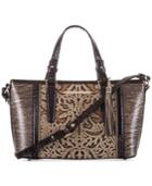 Brahmin Asher Gold Mini Satchel