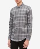 Calvin Klein Men's Slim-fit Stretch Dobby Shirt