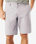 Dockers Men's Stretch Straight Fit Flat-front 9 Shorts D2