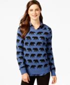 G.h. Bass & Co. Bear-print Sweater