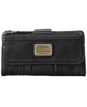 Fossil Emory Leather Clutch Wallet