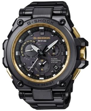 G-shock Men's Black Stainless Steel & Resin Bracelet Watch 66x56mm Mtgg1000gb1a