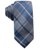Ryan Seacrest Distinction Men's Timberlake Plaid Slim Silk Tie, Created For Macy's
