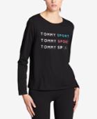 Tommy Hilfiger Sport Long-sleeve Graphic T-shirt, A Macy's Exclusive Style