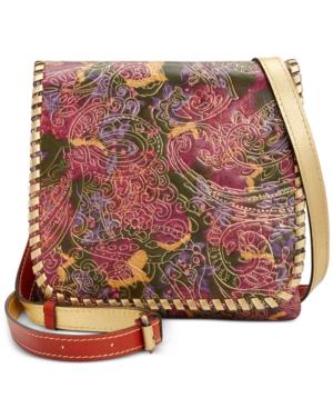 Patricia Nash Metallic Tooled Lace Granada Crossbody