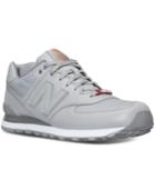 New Balance Men's 574 Flight Jacket Casual Sneakers From Finish Line