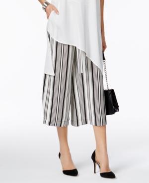 Jpr Striped Tie-waist Culottes