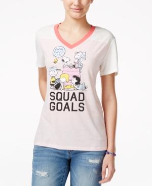 Hybrid Juniors' Peanuts Graphic T-shirt