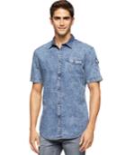 Calvin Klein Jeans Discharge Dot-print Shirt