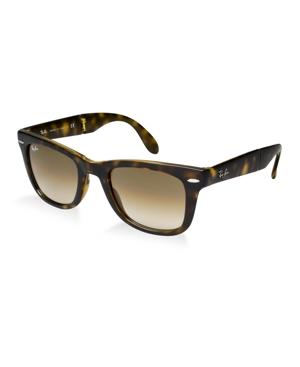 Ray-ban Sunglasses, Rb4105 54 Folding Wayfarer