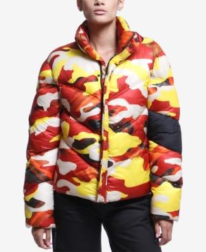 Artistix Printed Puffer Jacket
