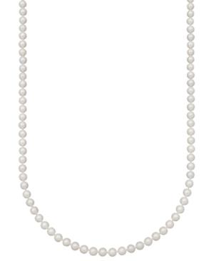 "belle De Mer Pearl Necklace, 24"" 14k Gold A+ Akoya Cultured Pearl Strand (6-6-1/2mm)"