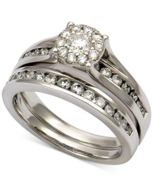 Diamond Bridal Channel Set (1 Ct. T.w.) In 14k White Gold