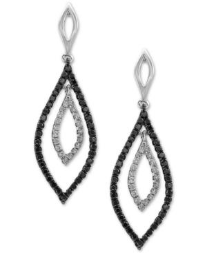 Effy Diamond Drop Earrings (5/8 Ct. T.w.) In 14k White Gold