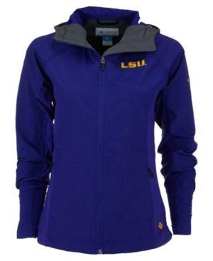 Columbia Women's Lsu Tigers Surefire Softshell Jacket