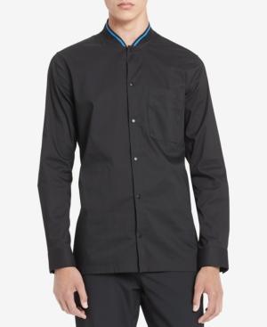 Calvin Klein Men's Ribbed Collar Shirt