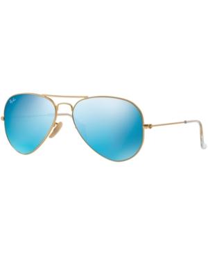 Ray-ban Sunglasses, Rb3025 55 Original Aviator Mirrored