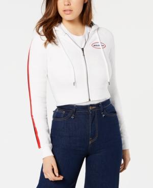 Dickies Zip-front Cropped Hoodie