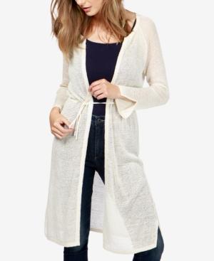 Lucky Brand Drawstring Duster Cardigan