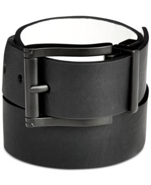 Buffalo David Bitton Reversible Matte Black Belt