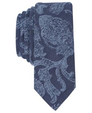 Original Penguin Men's Denim Baroque Skinny Tie