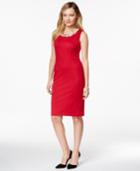 Charter Club Embellished Sleeveless Shift Dress, Only At Macy's