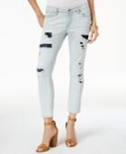 Lucky Brand Lolita Ripped & Repaired Ankle Skinny Jeans