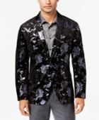Inc International Concepts Men's Slim-fit Floral Blazer, Created For Macy's