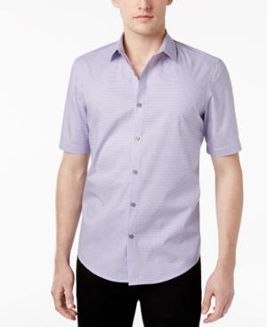 Alfani Big And Tall Bentley Geo Print Shirt, Created For Macy's