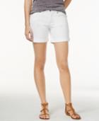 Lucky Brand Jeans The Roll-up Shorts White Cap Wash