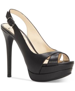 Jessica Simpson Willey Slingback Platform Dress Sandals Women's Shoes