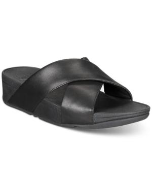 Fitflop Lulu Cross Slide Sandals Women's Shoes