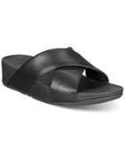 Fitflop Lulu Cross Slide Sandals Women's Shoes