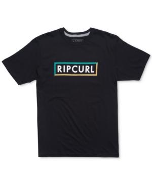 Rip Curl Men's Undertow Frame Classic Graphic-print Logo T-shirt