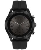 Kenneth Cole Reaction Men's Chronograph Black Silicone Strap Watch 47mm 10030939