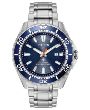 Citizen Eco-drive Men's Promaster Diver Stainless Steel Bracelet Watch 44mm