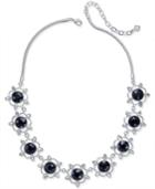 Vera Bradley Silver-tone Crystal Bouquet Necklace