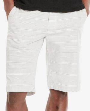 Kenneth Cole Reaction Men's Flat-front Striped Shorts