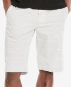 Kenneth Cole Reaction Men's Flat-front Striped Shorts