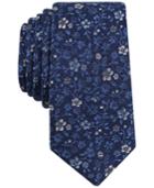 Bar Iii Men's Abelia Floral Slim Tie, Created For Macy's
