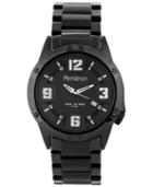Armitron Men's Black Stainless Steel Bracelet Watch 42mm 20-4692bkti